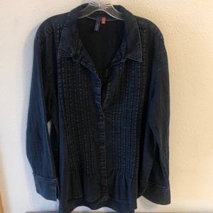 Pilcro Denim button down size xl